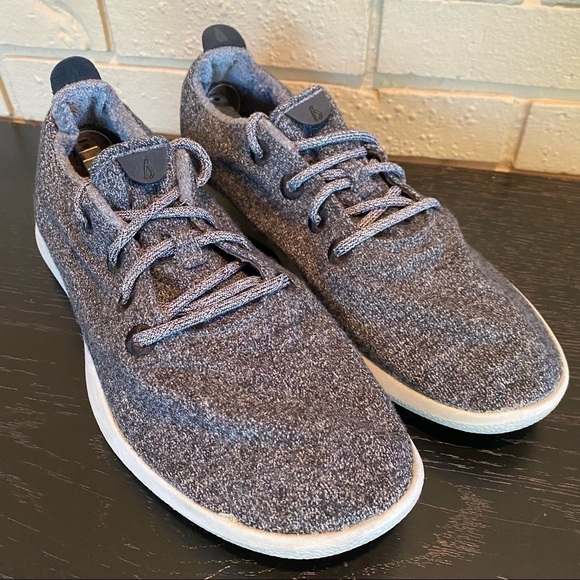 Allbirds Men's WR Merino Wool Runners Comfort Shoes (0719 NV1) Gray Size US 12 - Picture 1 of 7